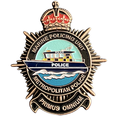 Metropolitan Police Marine Policing Unit Challenge Coin