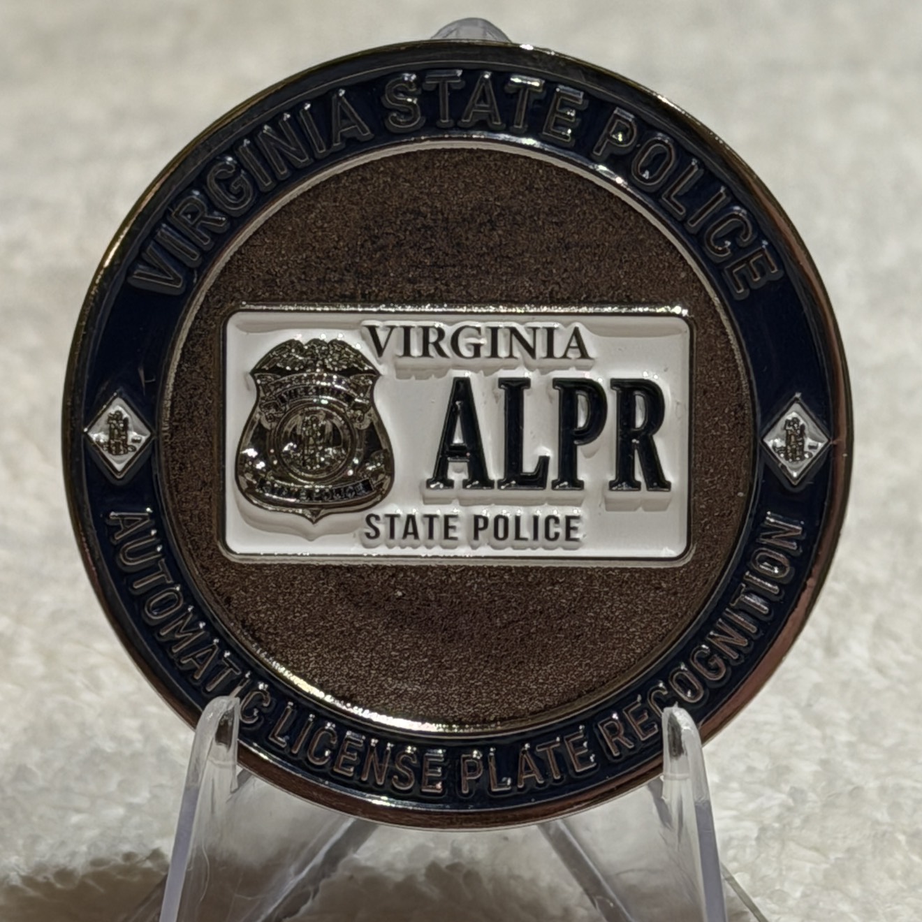 Virginia State Police LPR — front