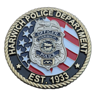Harwich Police Department Coin