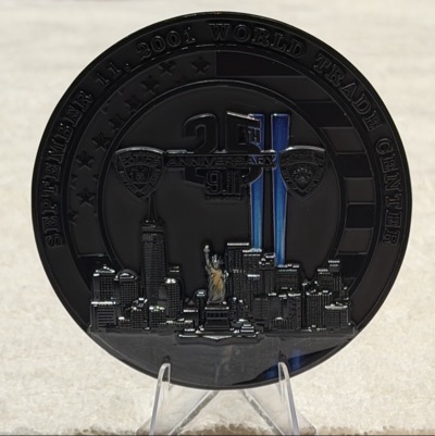 9/11 25th Anniversary Memorial Mack (black)