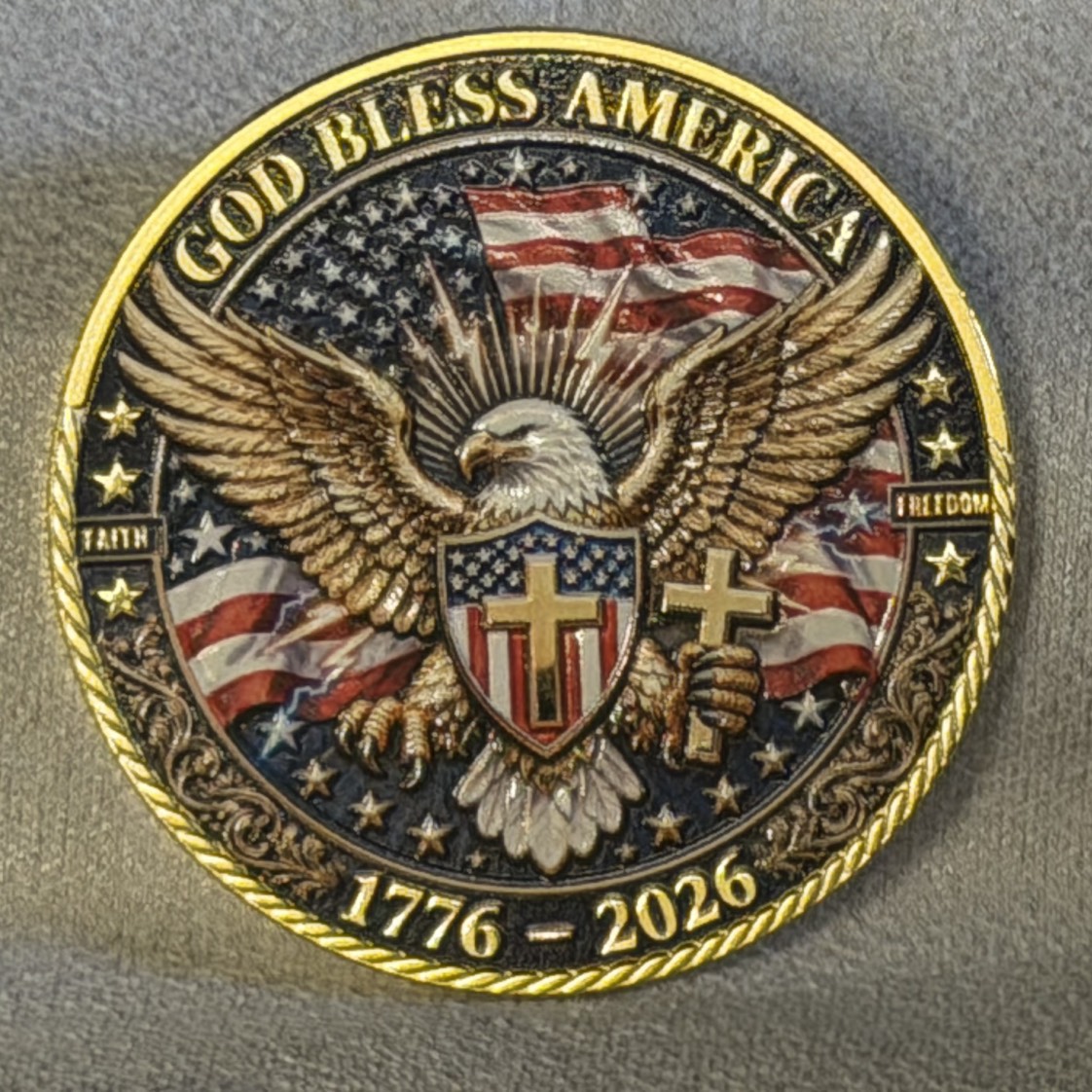 250th USA — back