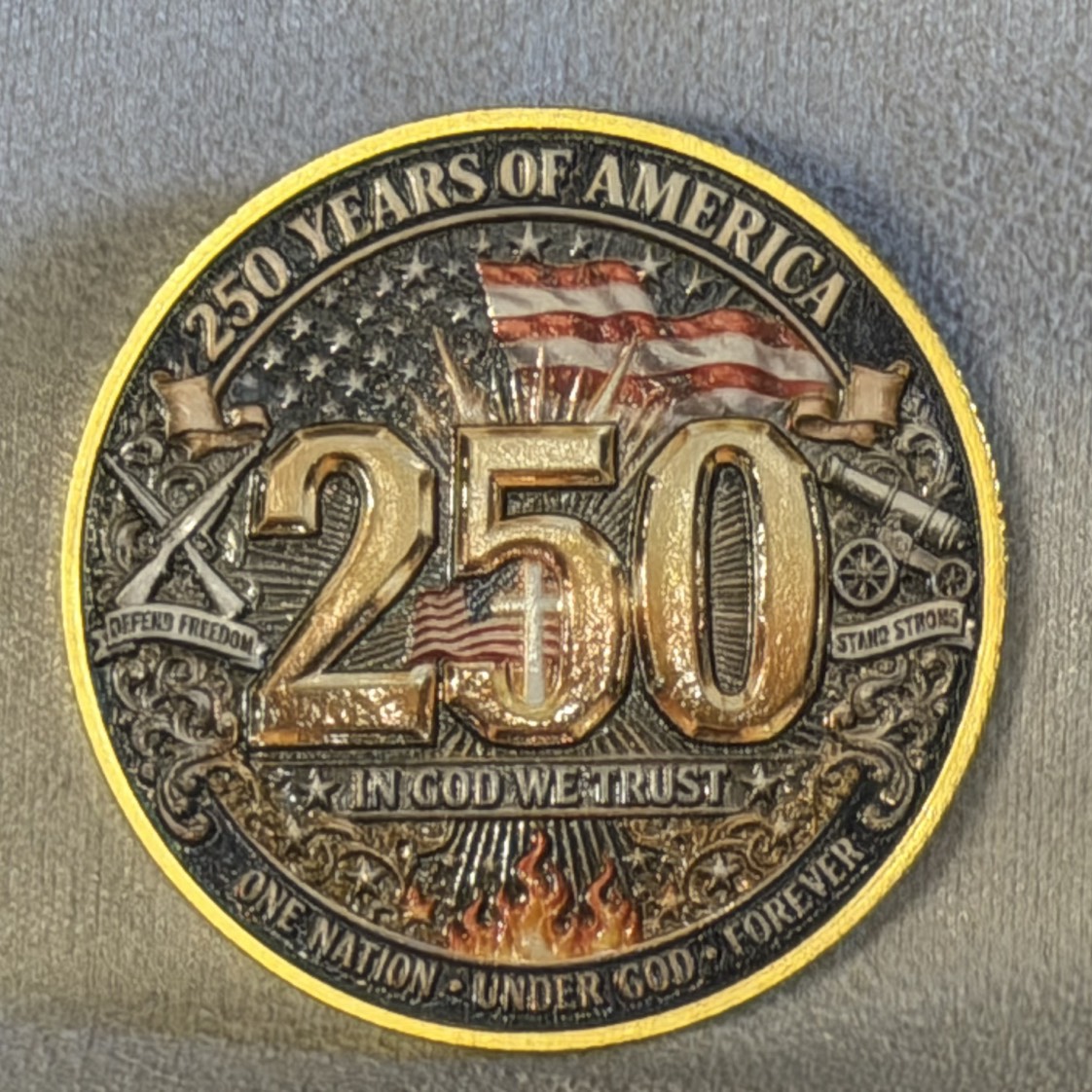 250th USA — front