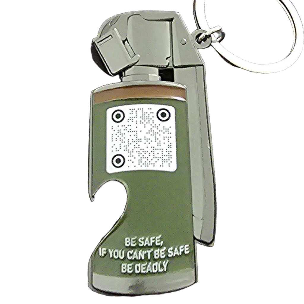 6 Bang Gren Hand Distraction Delay Novelty Challenge Coin — back