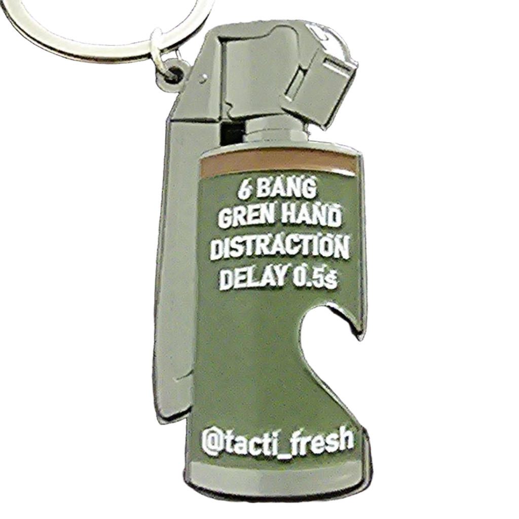 6 Bang Gren Hand Distraction Delay Novelty Challenge Coin — front