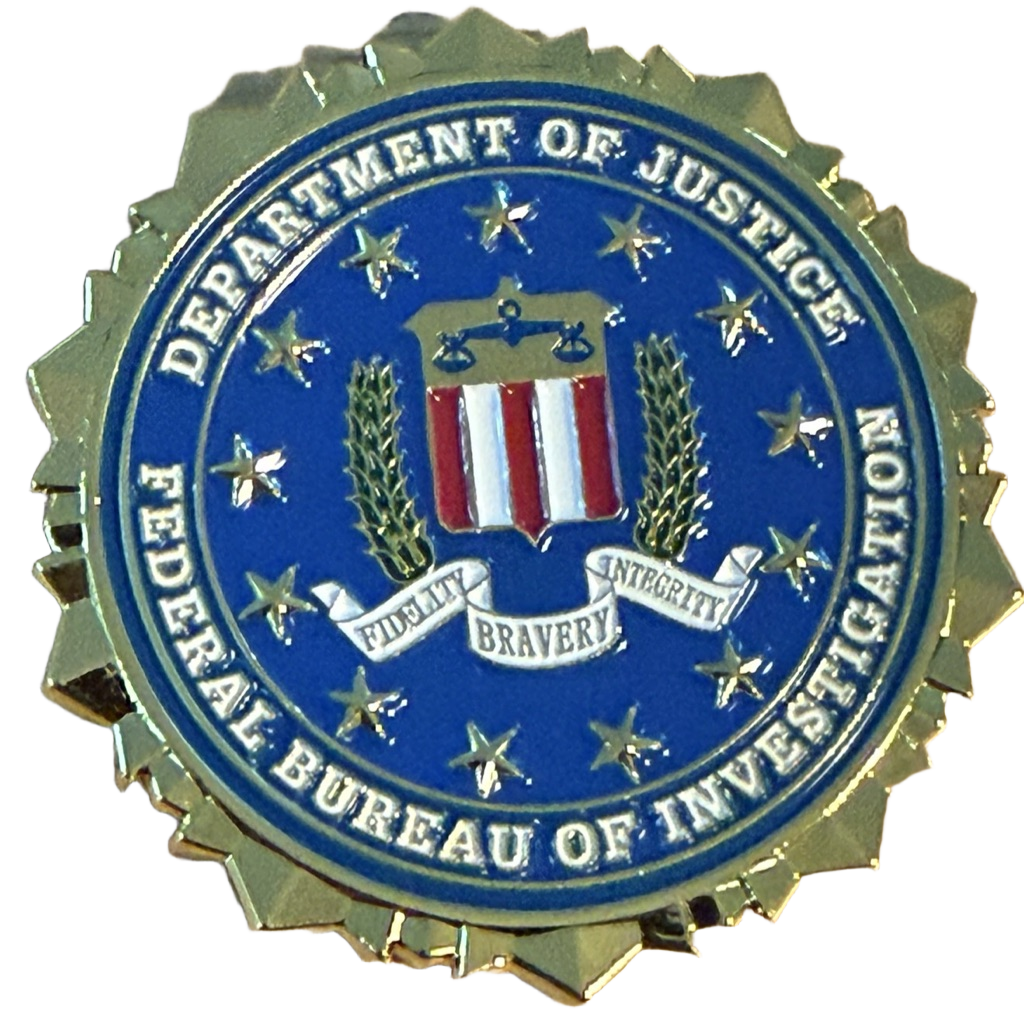 FBI Hostage Rescue Team Challenge Coin — front