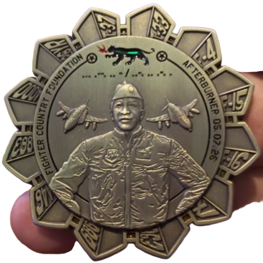 Fighter Country Foundation Afterburner Smart Coin — back