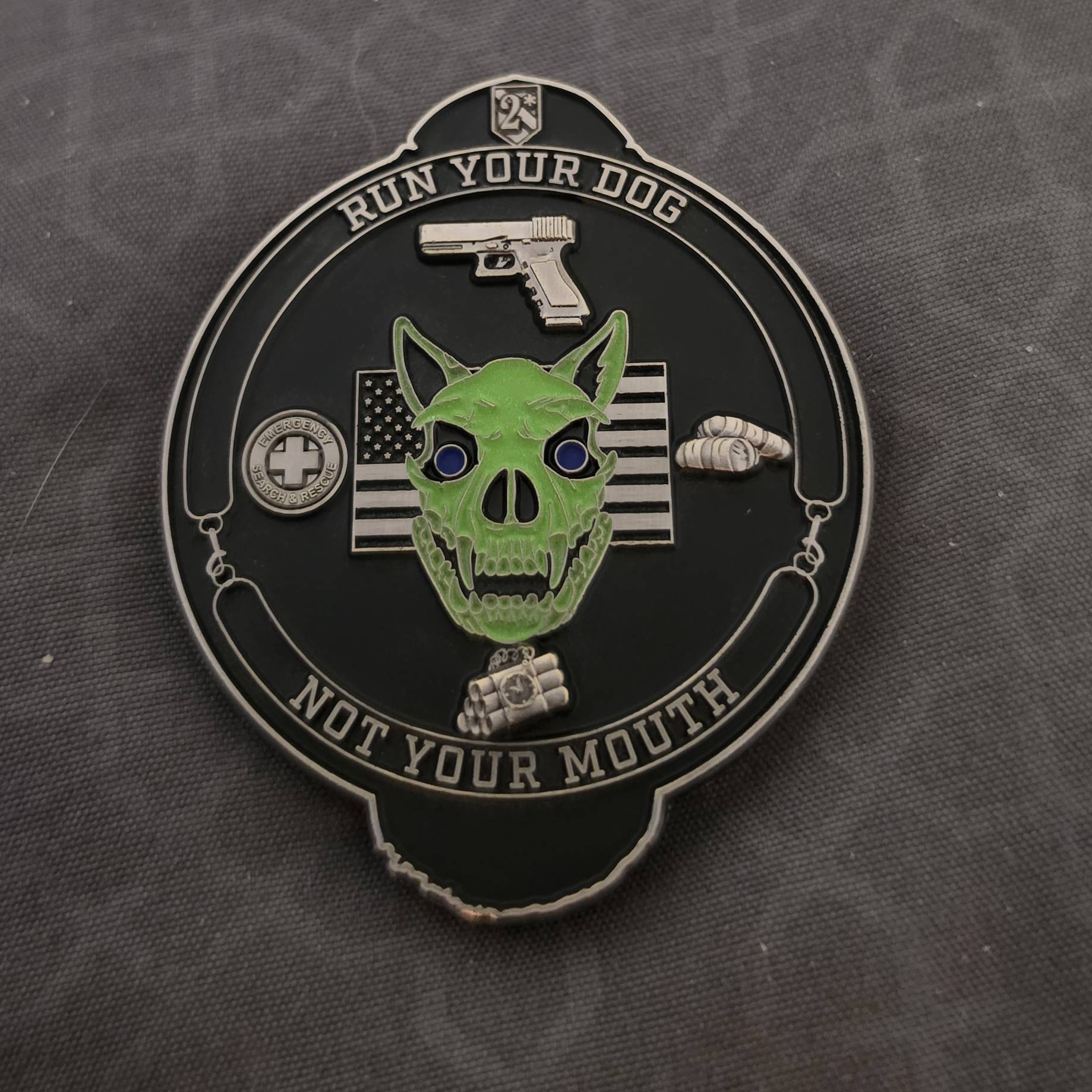 ACSO K9 — back