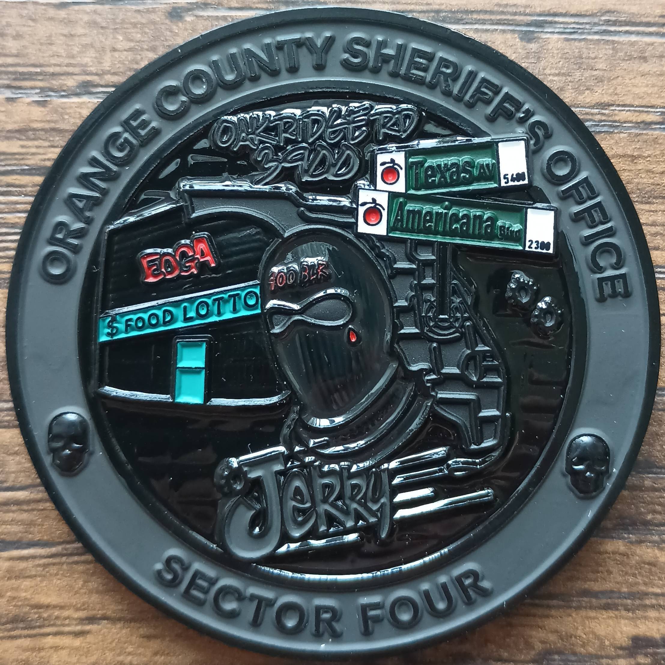 OCSO Sector 4 COPS (Blackout Variant) — front