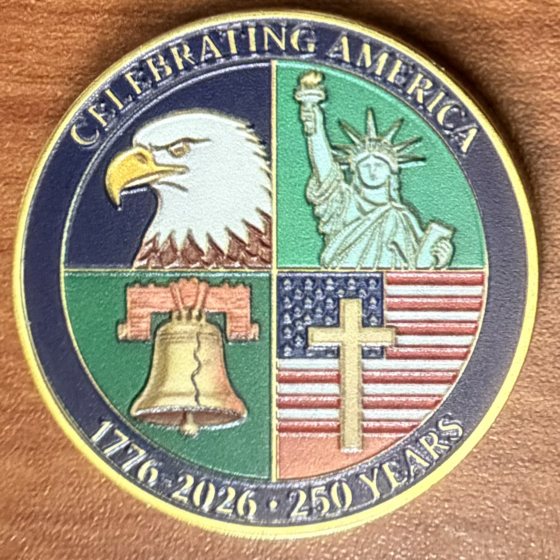 250th USA — back