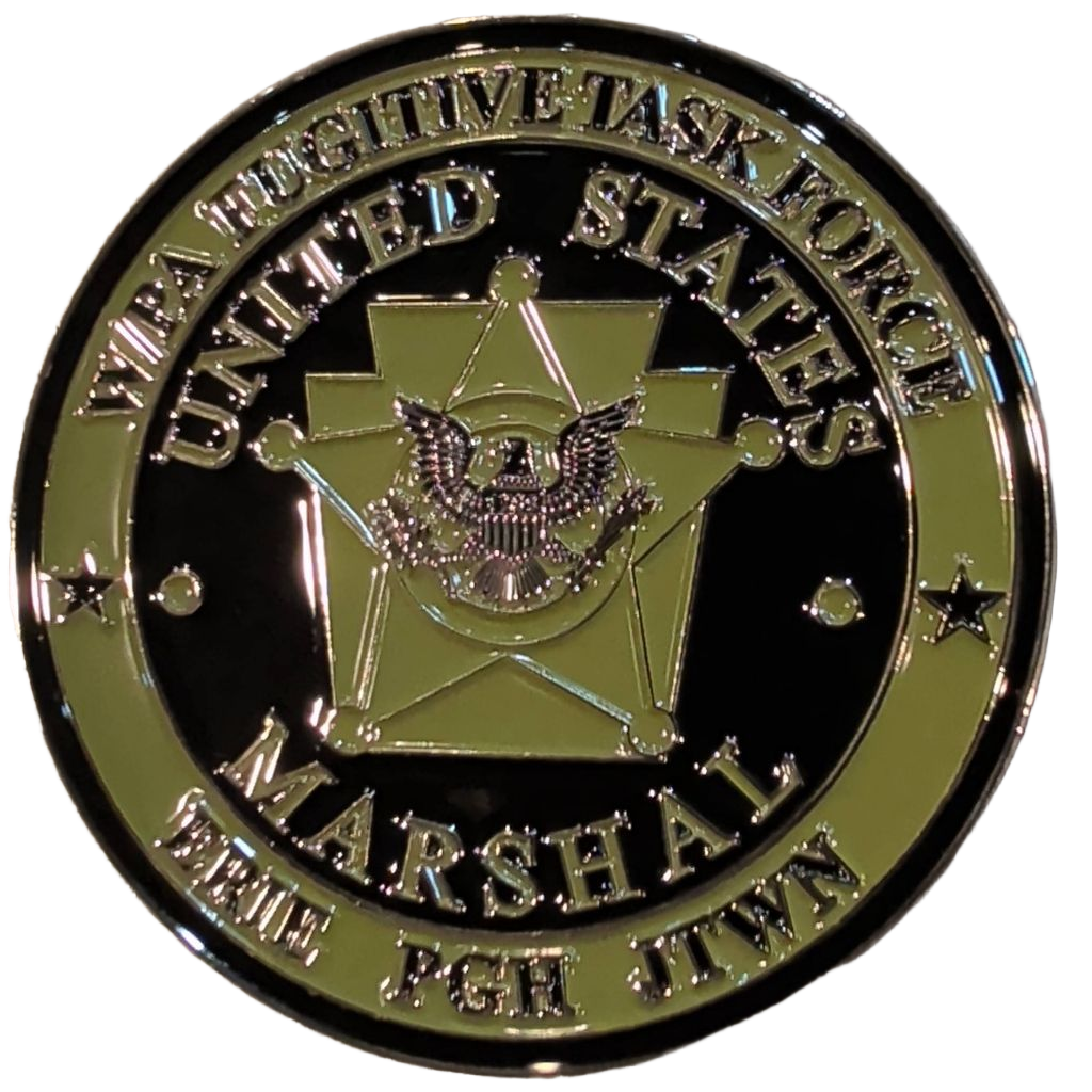U.S. Marshal Western Pennsylvania FugitiveTask Force — back