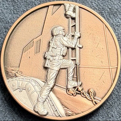 Metropolitan Police Marine Policing Unit/CTSFO Challenge Coin