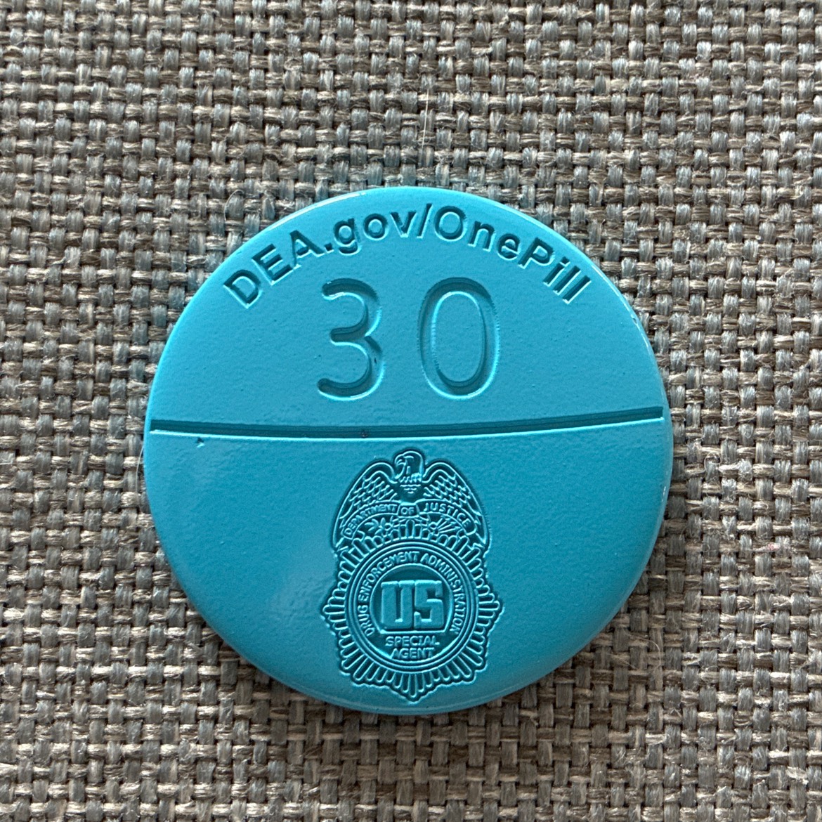 DEA - One Pill Can Kill — back