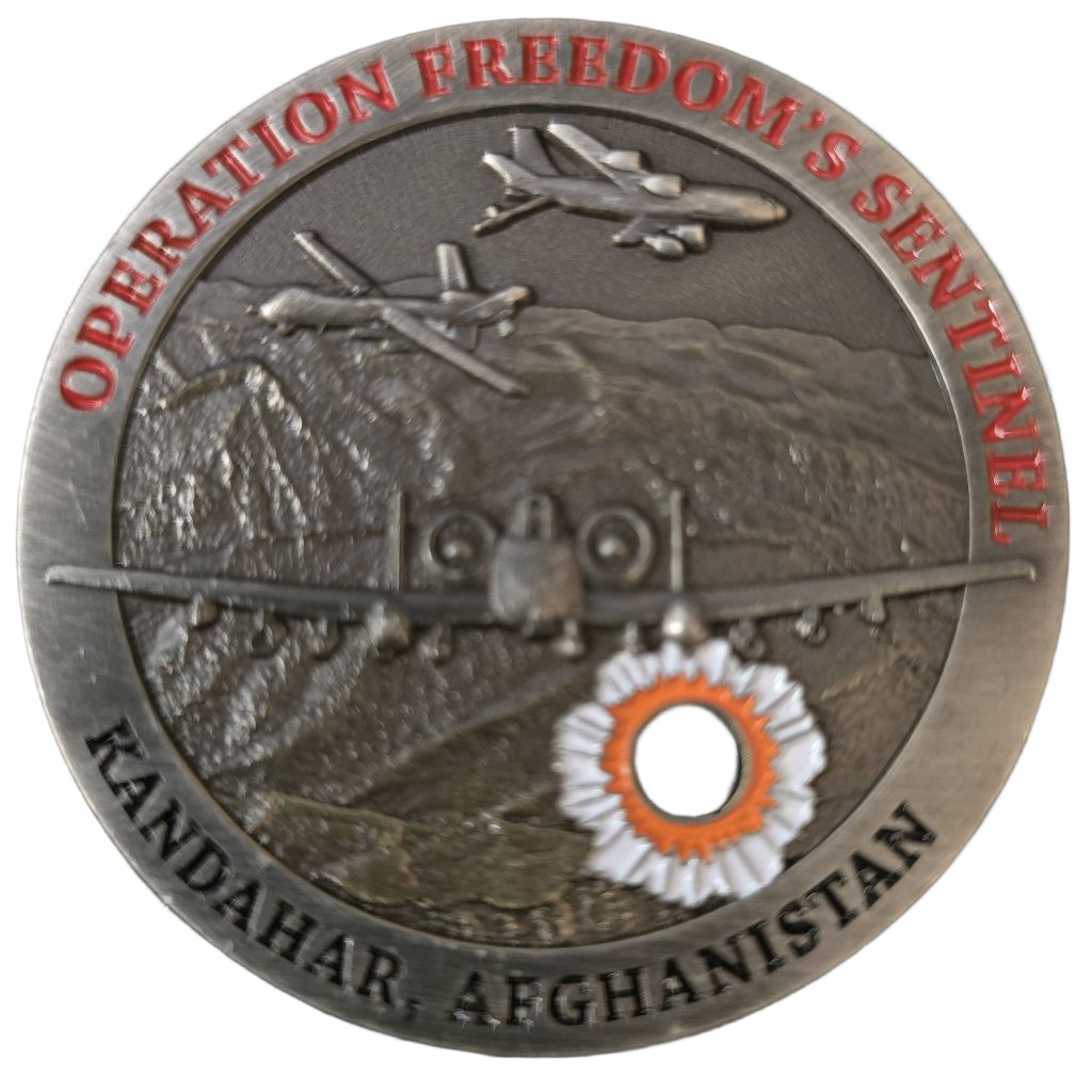 Operation freedom's sentinel Kandahar, Afghanistan. — front