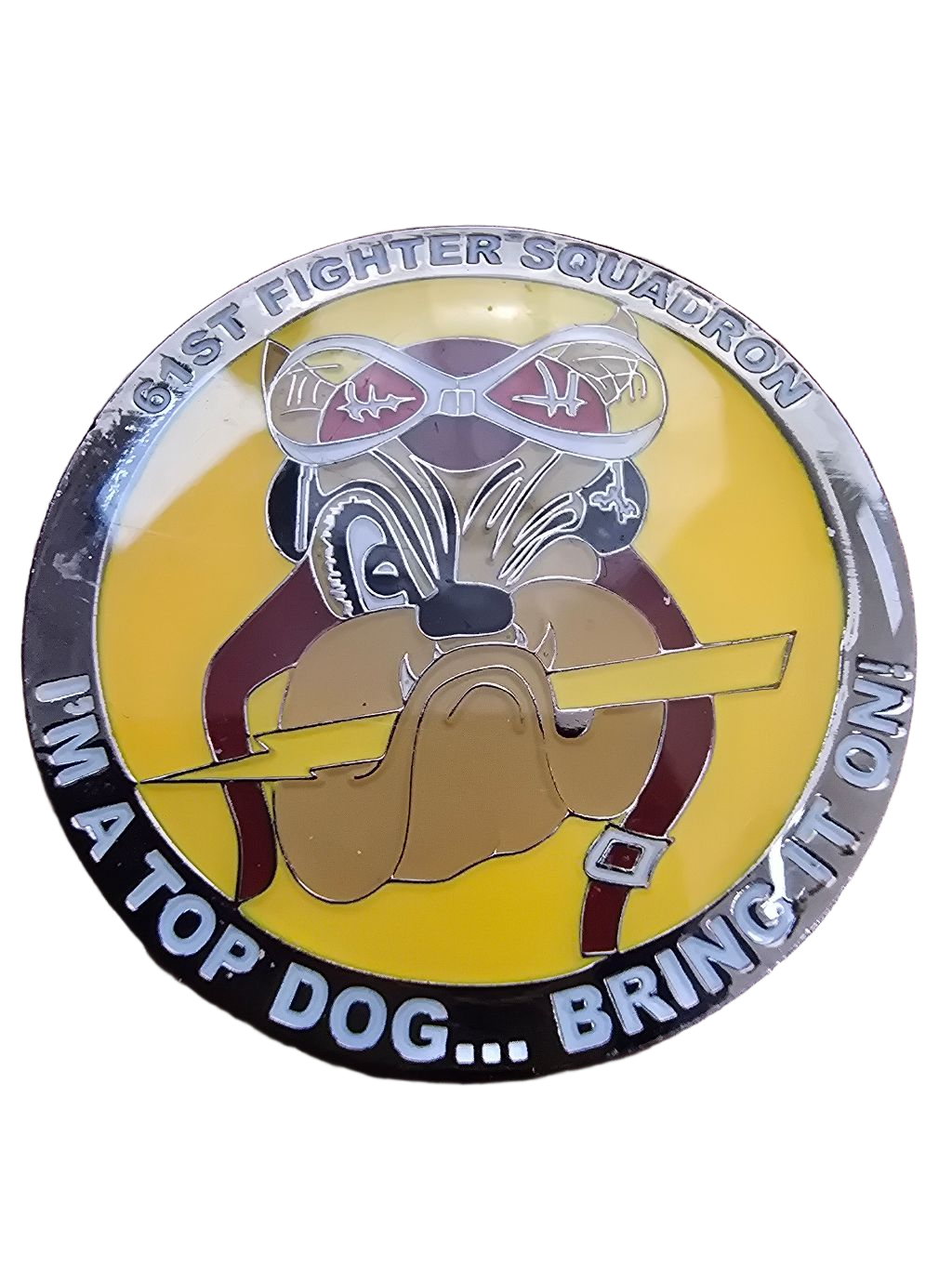 Top dog Panther driver — back