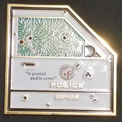 LAPD North Hollywood shootout 30th anniversary challenge coin