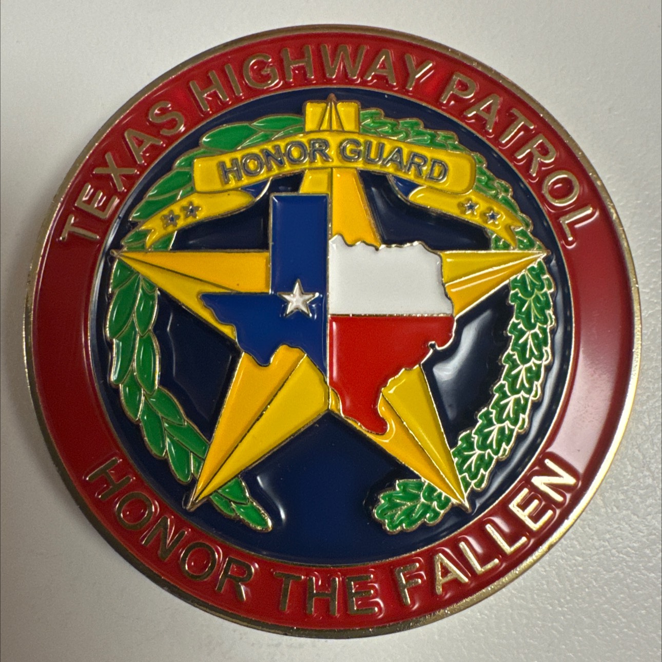 Texas Department of Public Safety Honor Guard — back