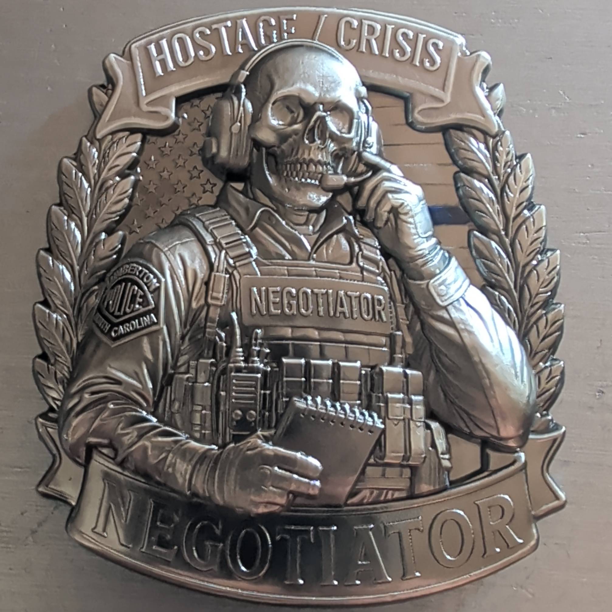 Lumberton Negotiatior — back