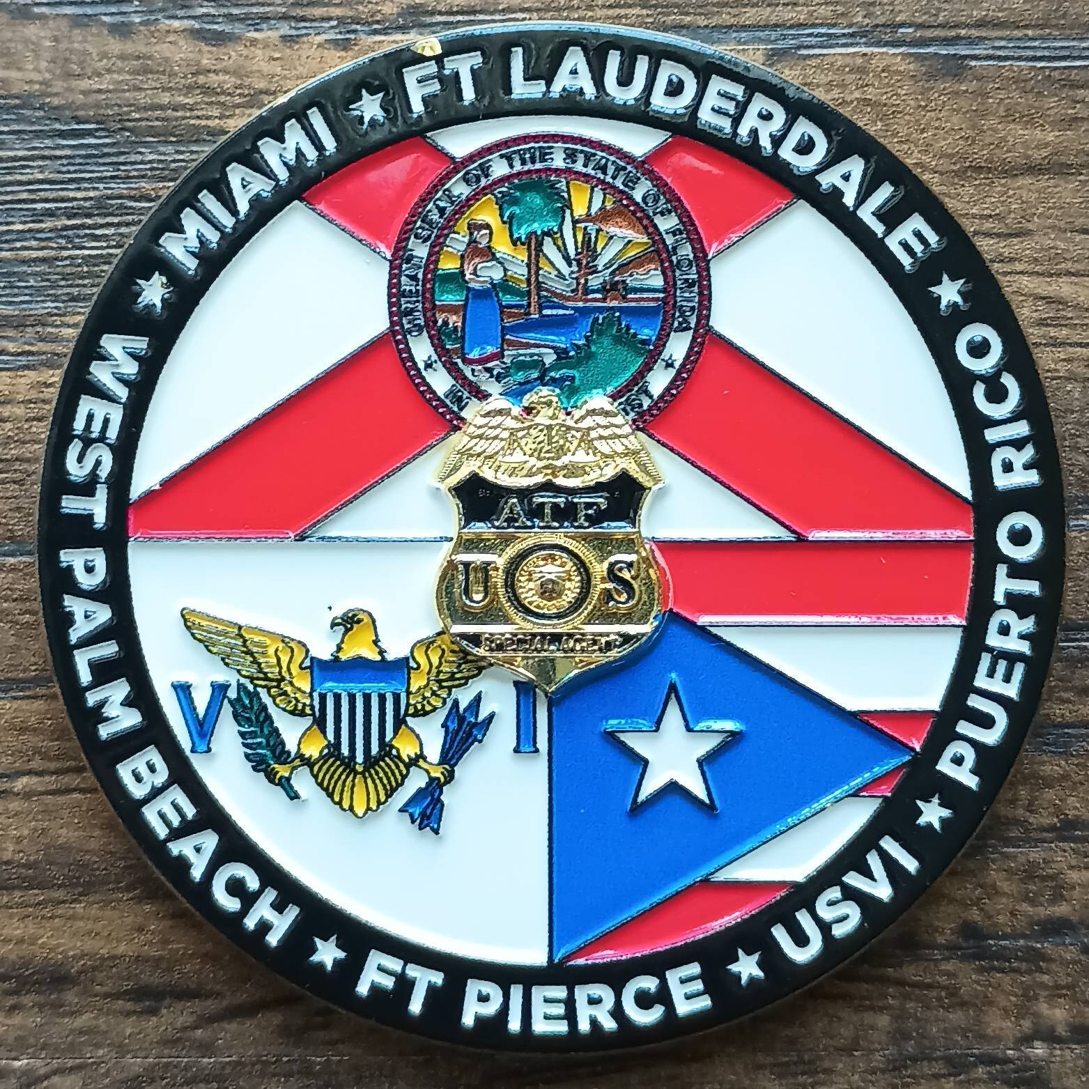 ATF Alcohol Tobacco and Firearms Miami — back