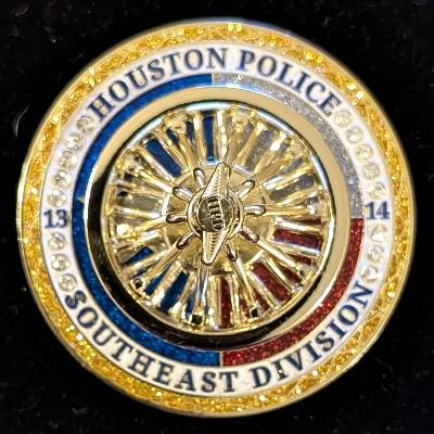 Houston PD Southeast Division Spinner coin