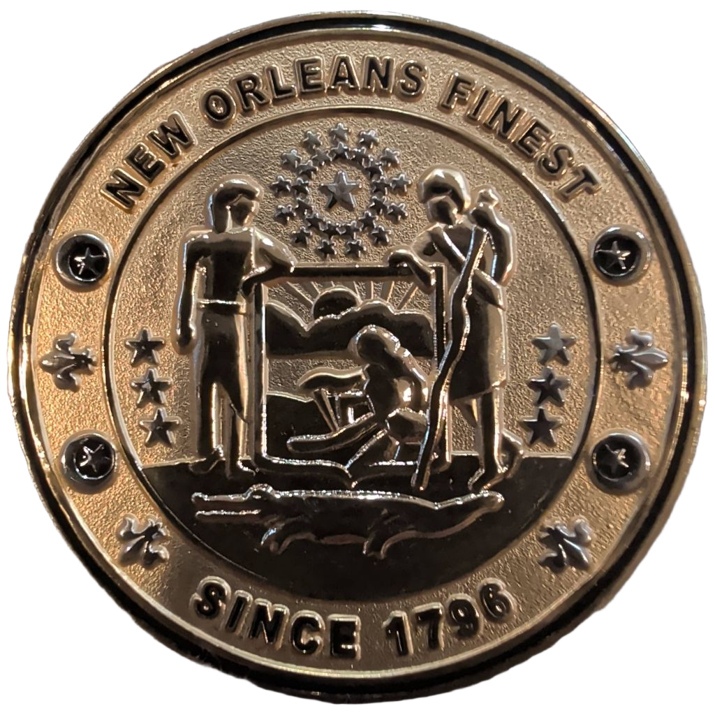New Orleans Police Department — back