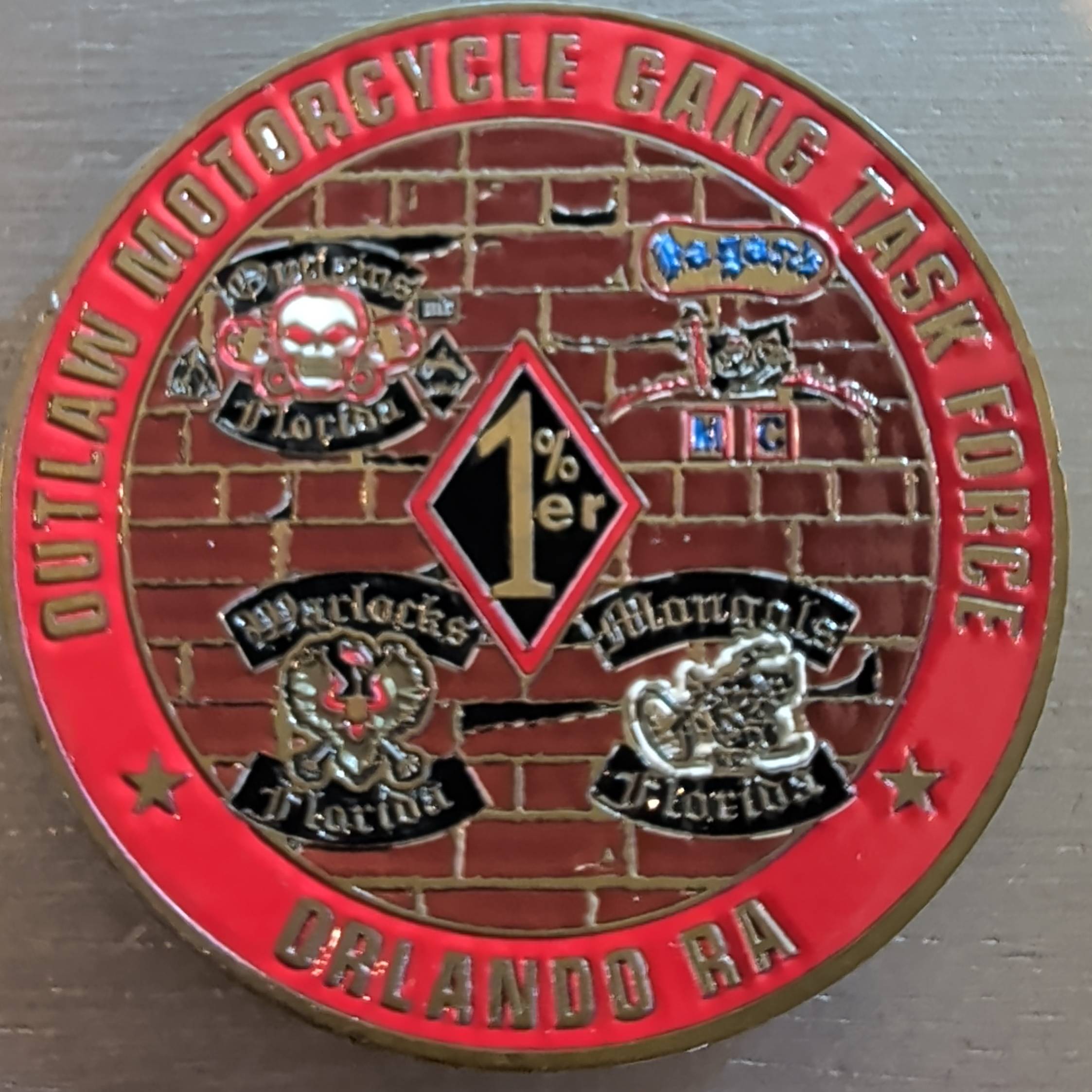 FBI Tampa Safe Streets Task Force — back