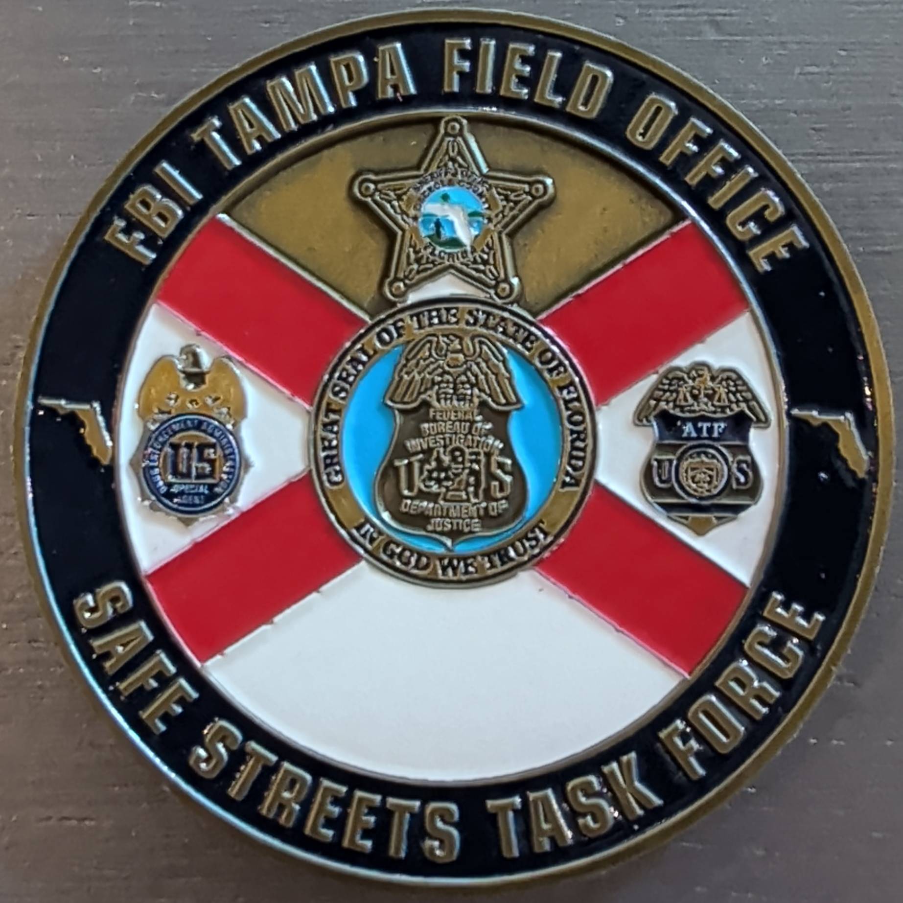 FBI Tampa Safe Streets Task Force — front