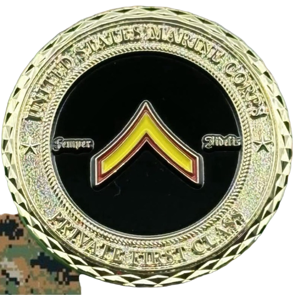 UNITED STATES MARINE CORPS PRIVATE FIRST CLASS — front