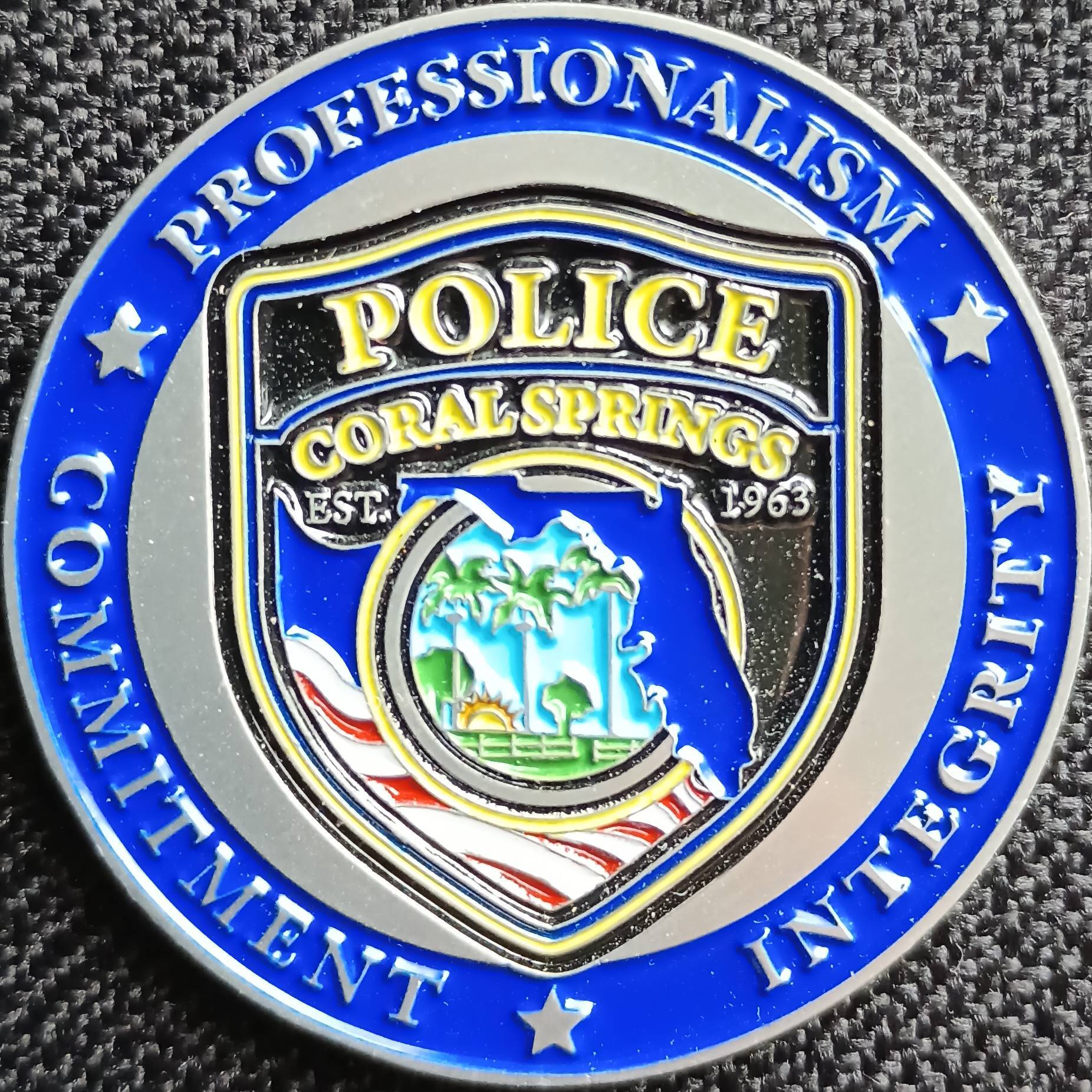 Coral Springs Police Department Motor Unit — front
