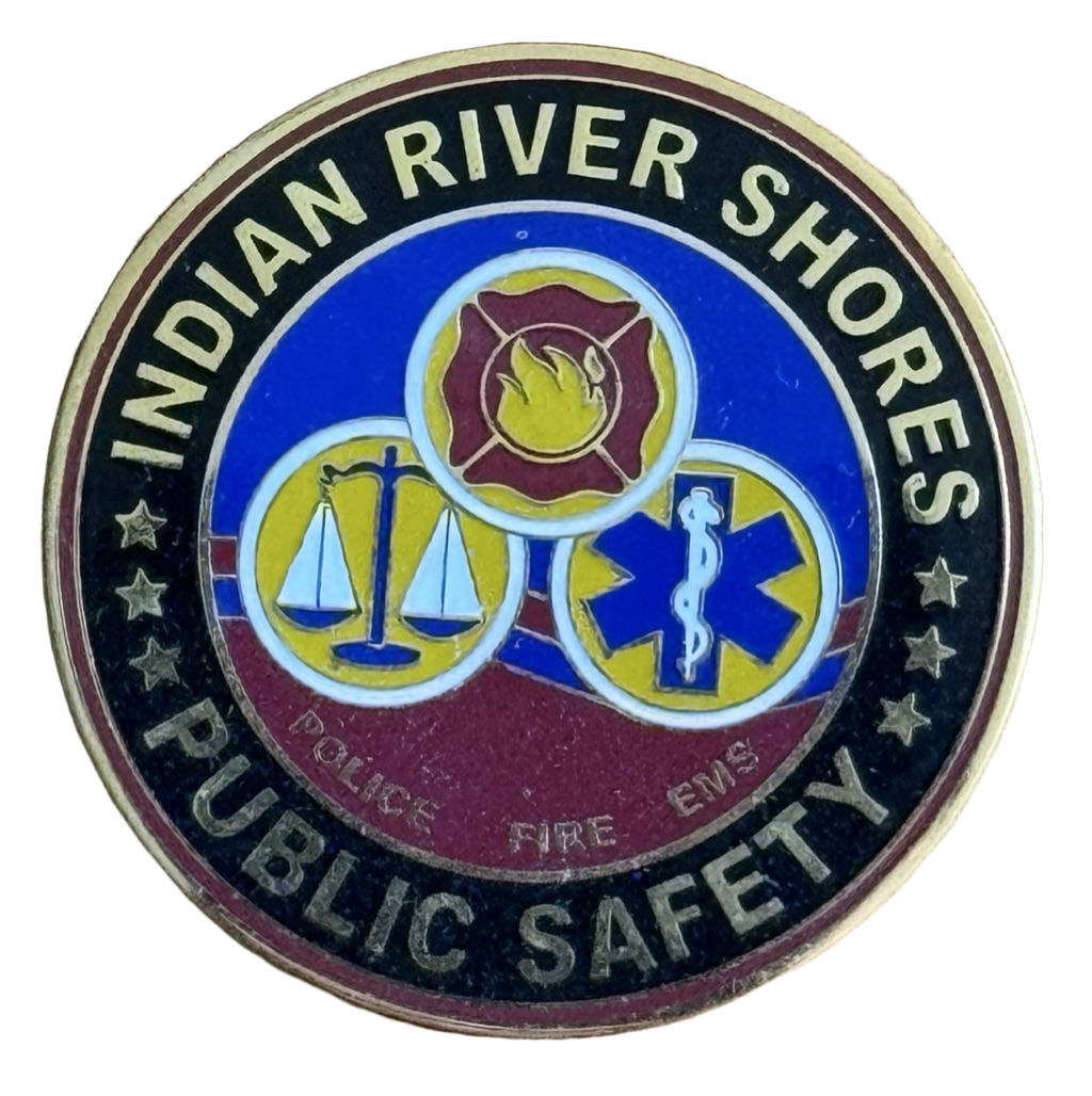Indian River Shores Police - Department Coin - Florida — front