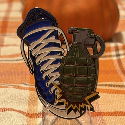 FDLE Bomb Squad Sneaker & Grenade