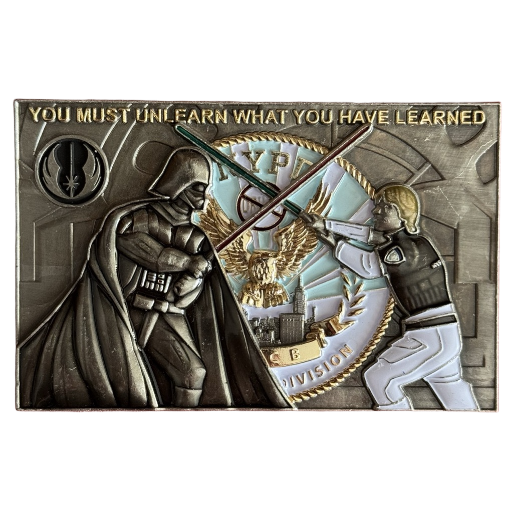 NYPD OCCB Star Wars Jedi Knights — back