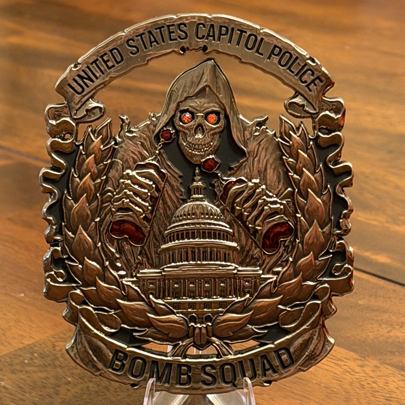 USCP Bomb Squad 50th Anniversary — front