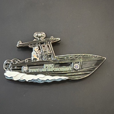 305 Miami FWC Boat -Black