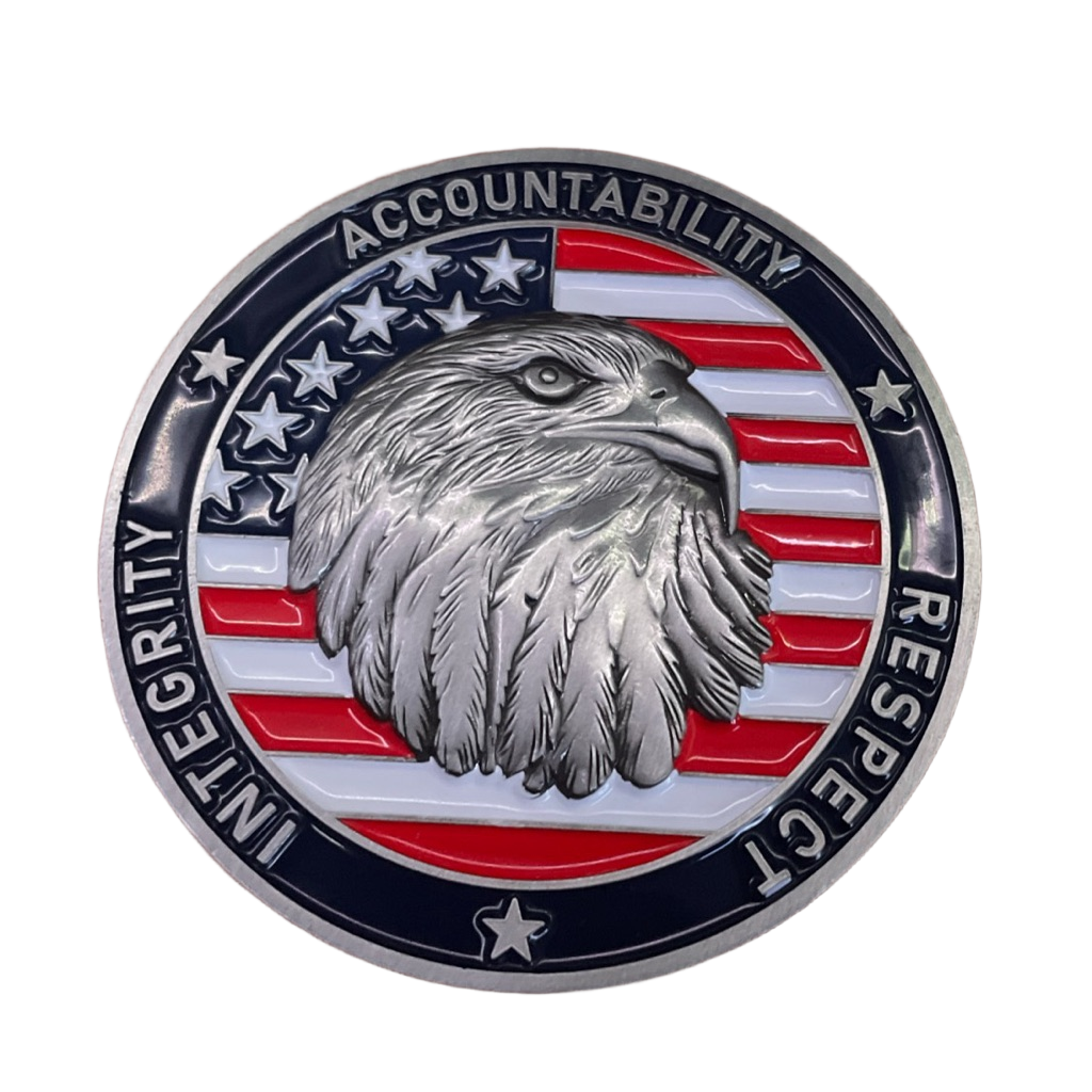 Avon PD Coin — back