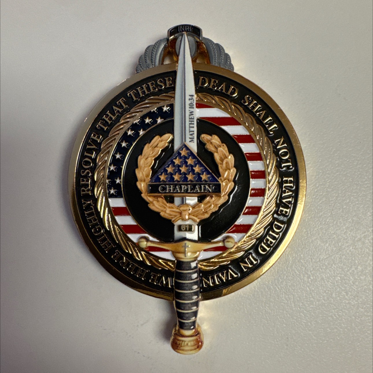 3D US Infantry Regiment — front