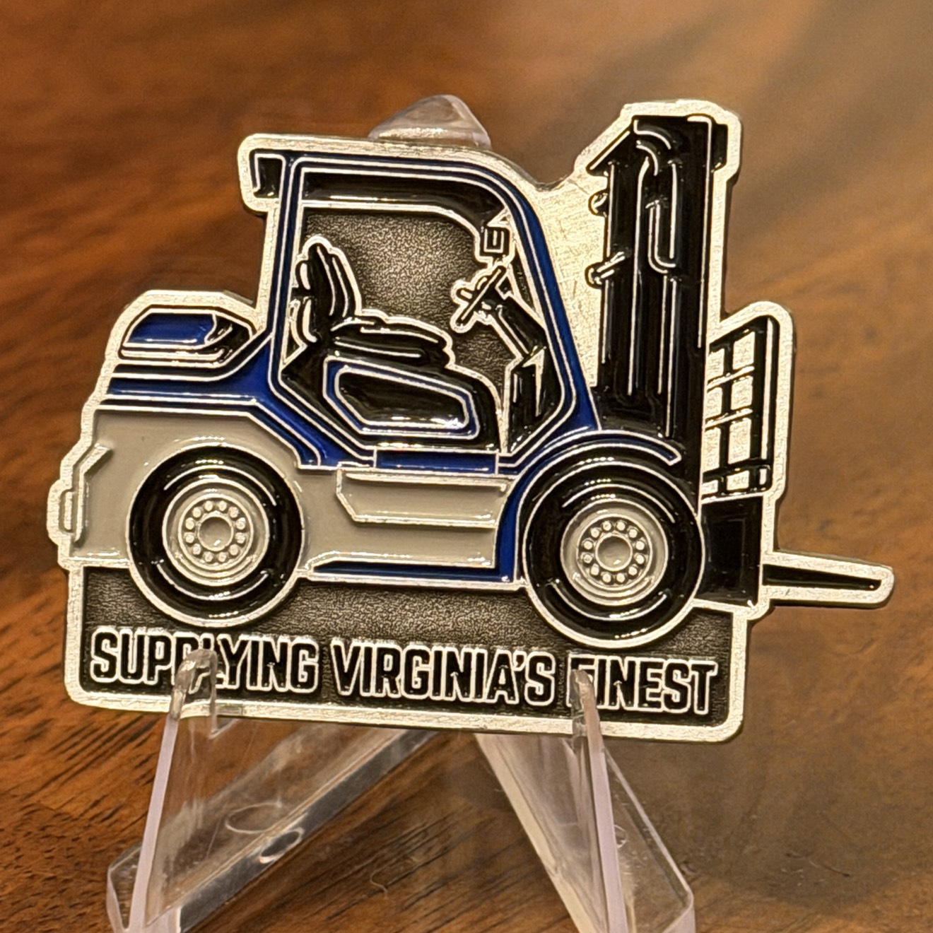 VSP Warehouse Logistics Forklift — back
