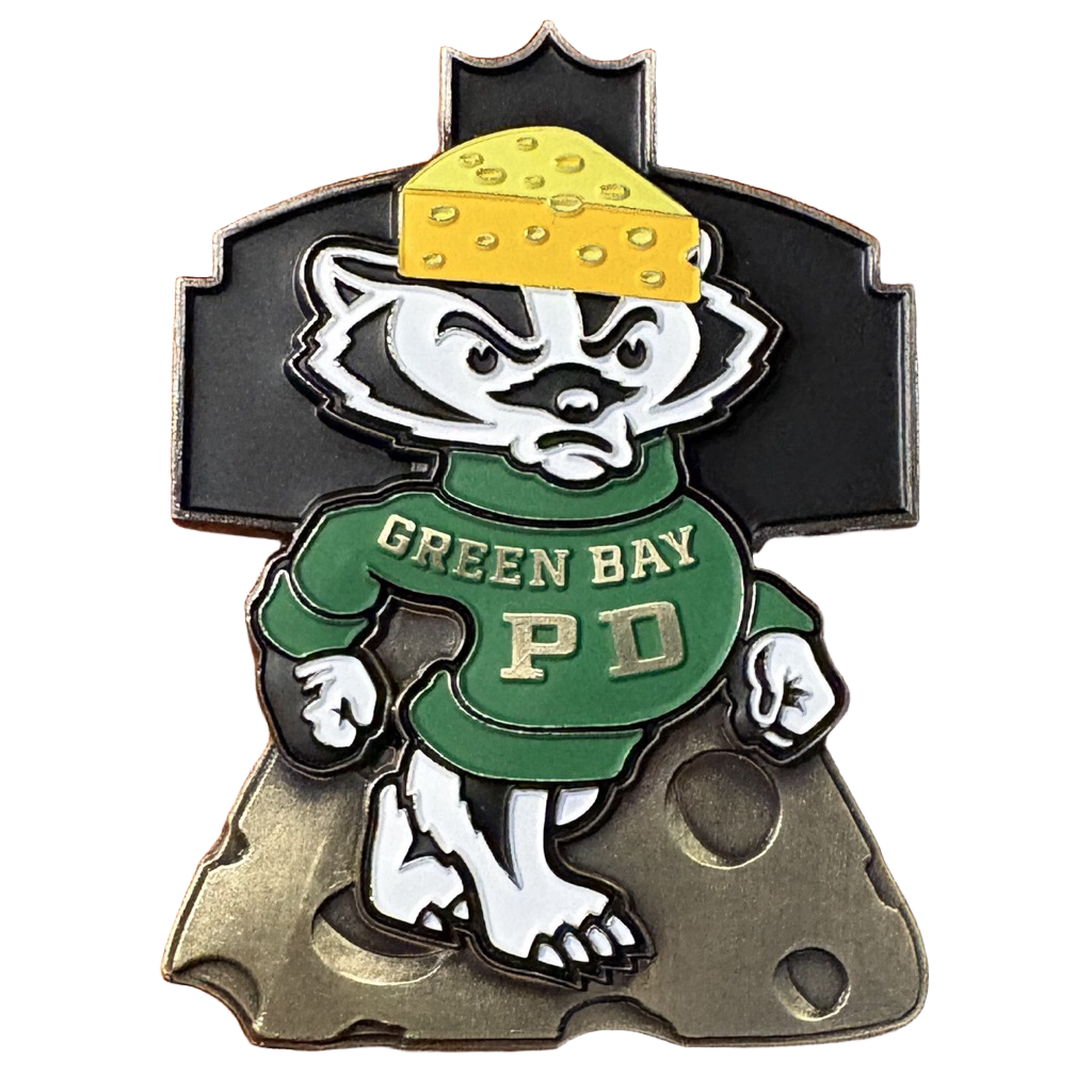 Green Bay Police Draft Coin — front