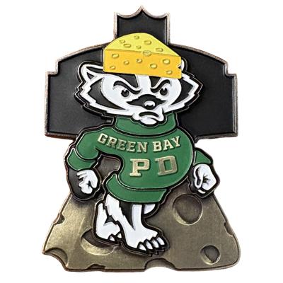 Green Bay Police Draft Coin
