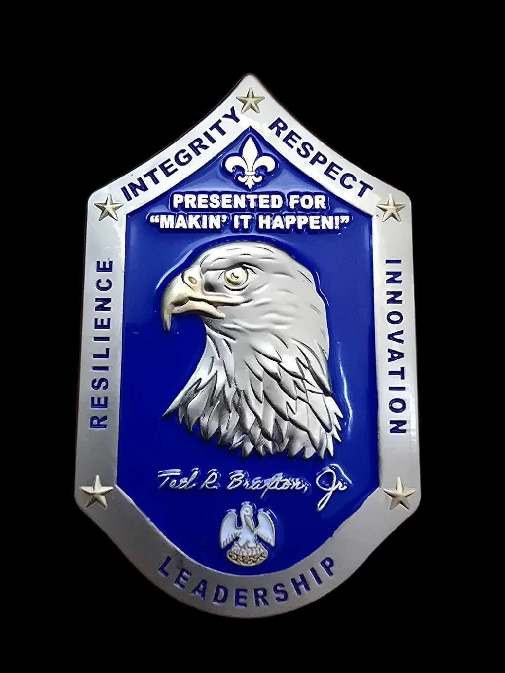 Command Chief Master Sergeant Ted Braxton Jr — back