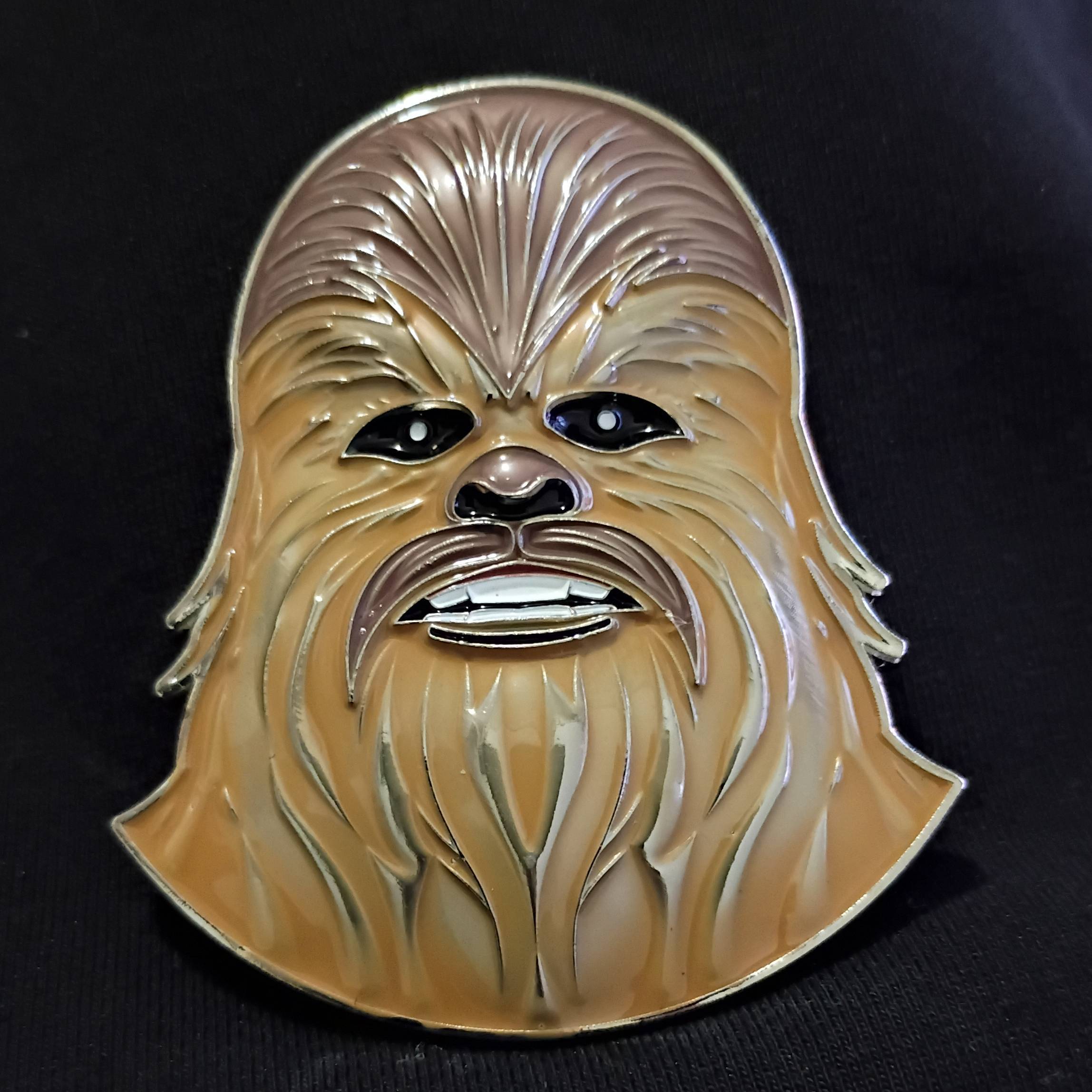 Florida highway patrol K9 unit Chewbacca Star wars challenge coin — front