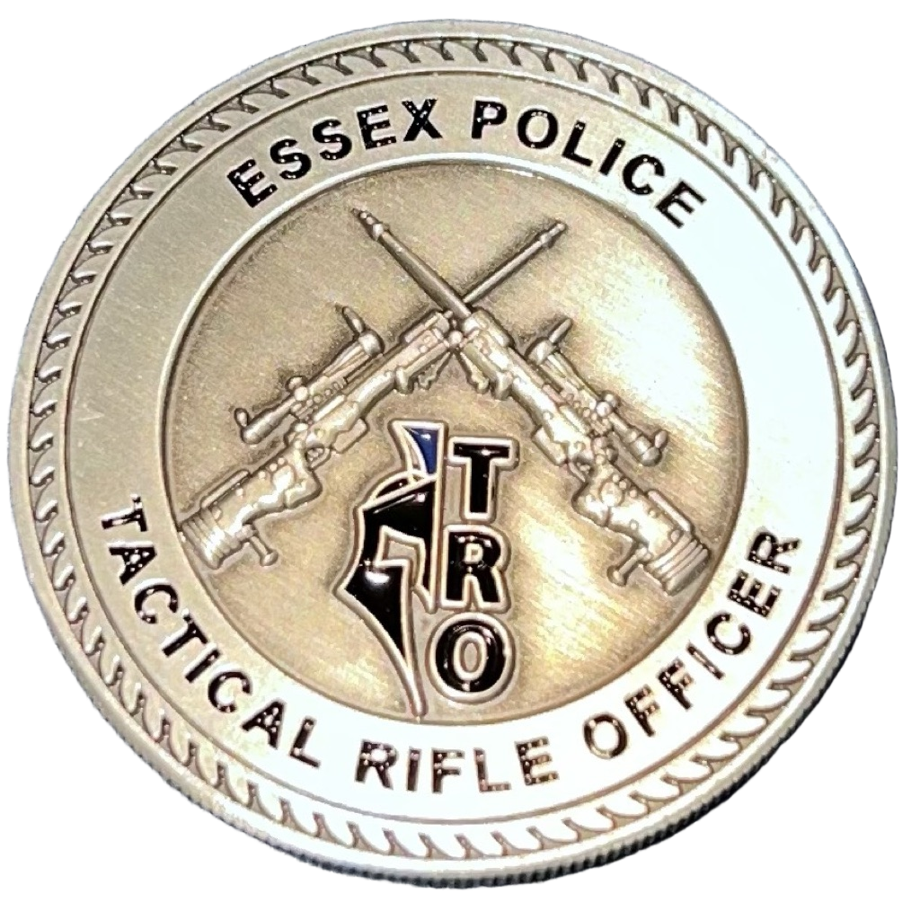 Essex Police Tactical Rifle Officer Challenge Coin — front