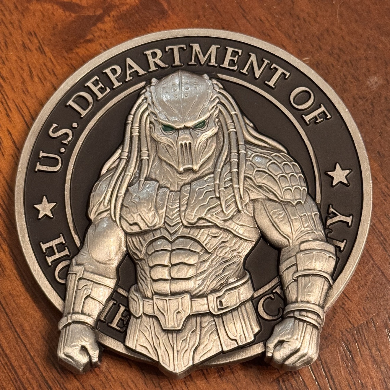 Homeland security Operation Predator — back