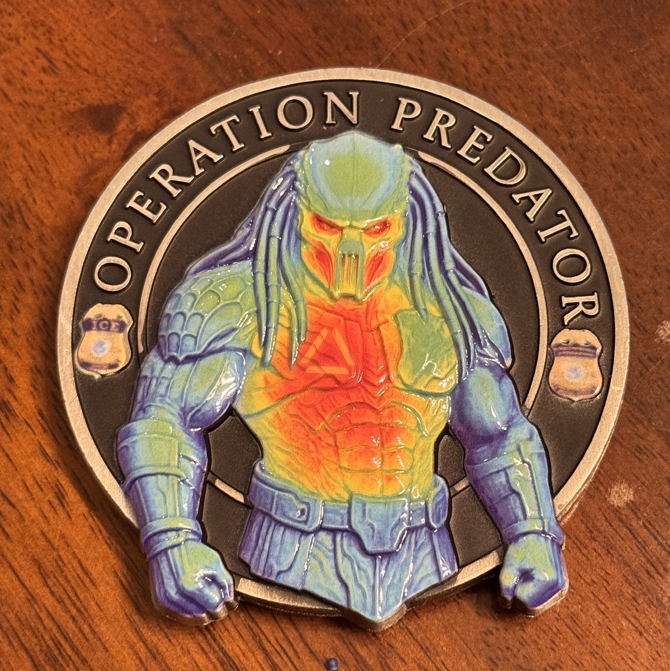 Homeland security Operation Predator — front