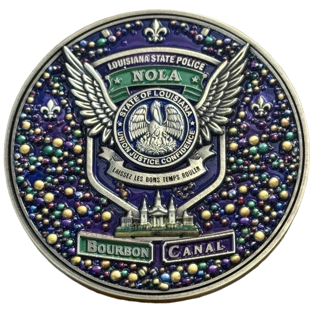 Louisiana State Police Motor Unit — back