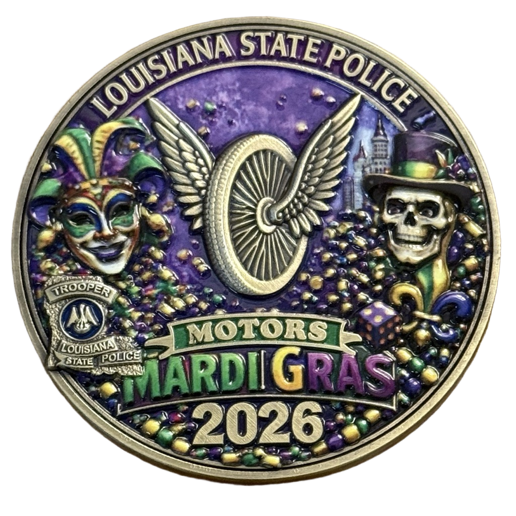 Louisiana State Police Motor Unit — front