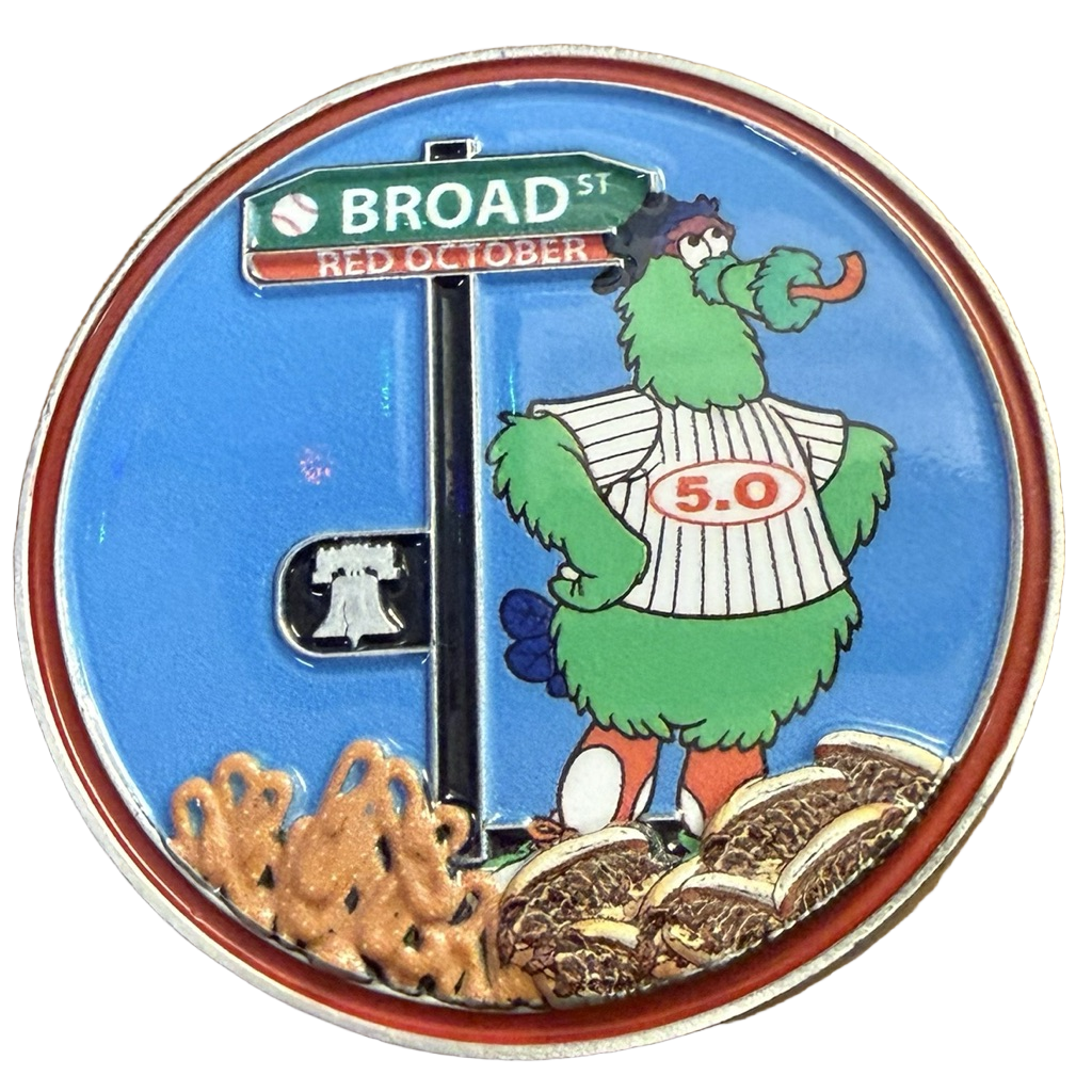 Philadelphia Police Department Phillies Red October — back