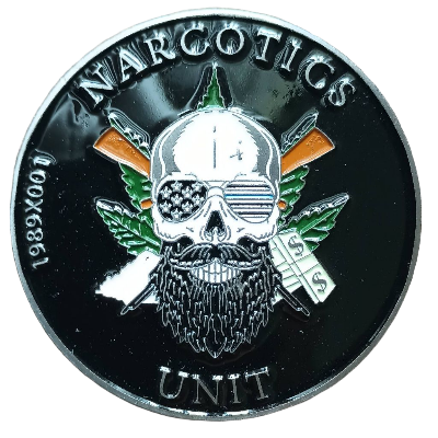 Lake County Sheriff's Office Narcotics Unit Challenge Coin