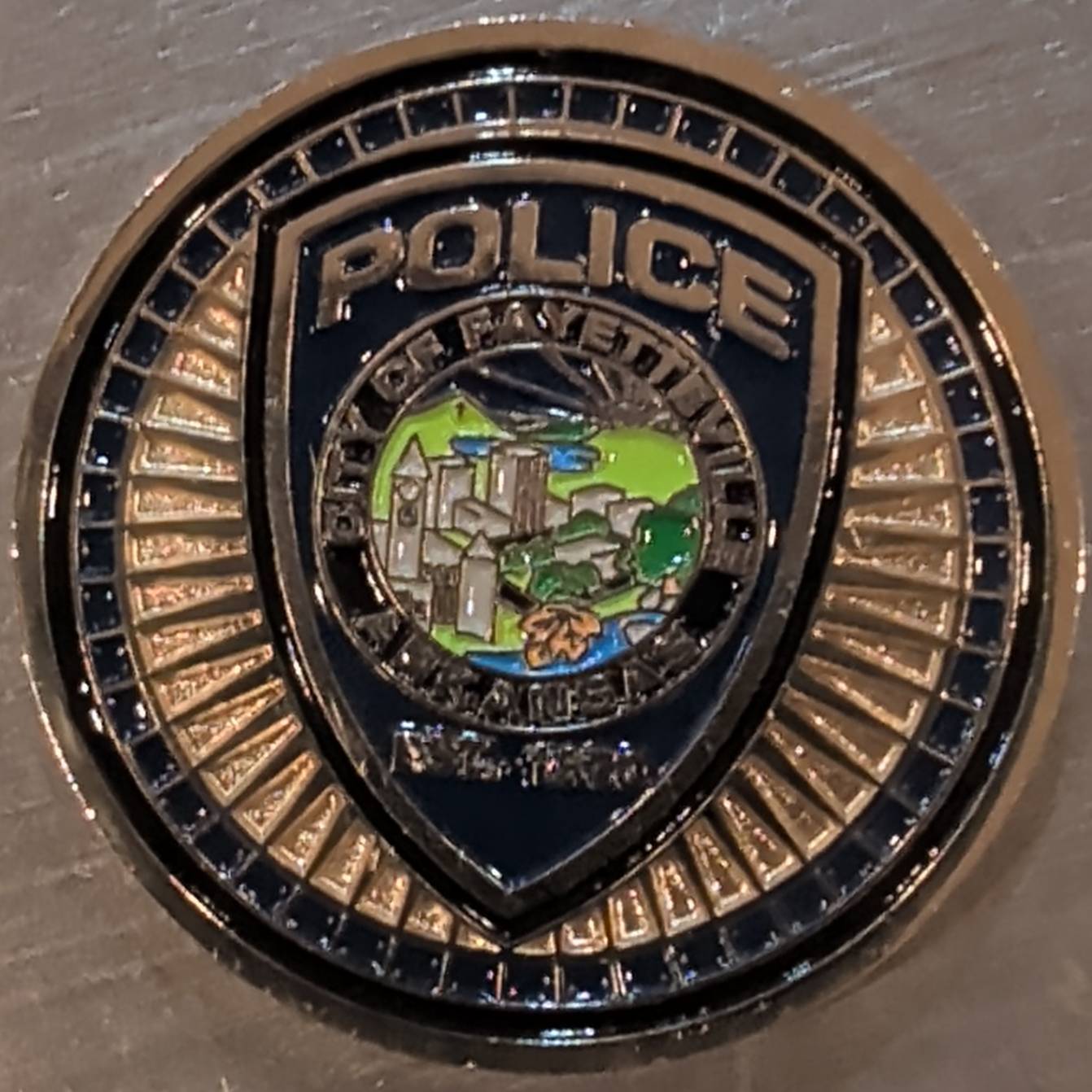 Fayetteville Police Department — back