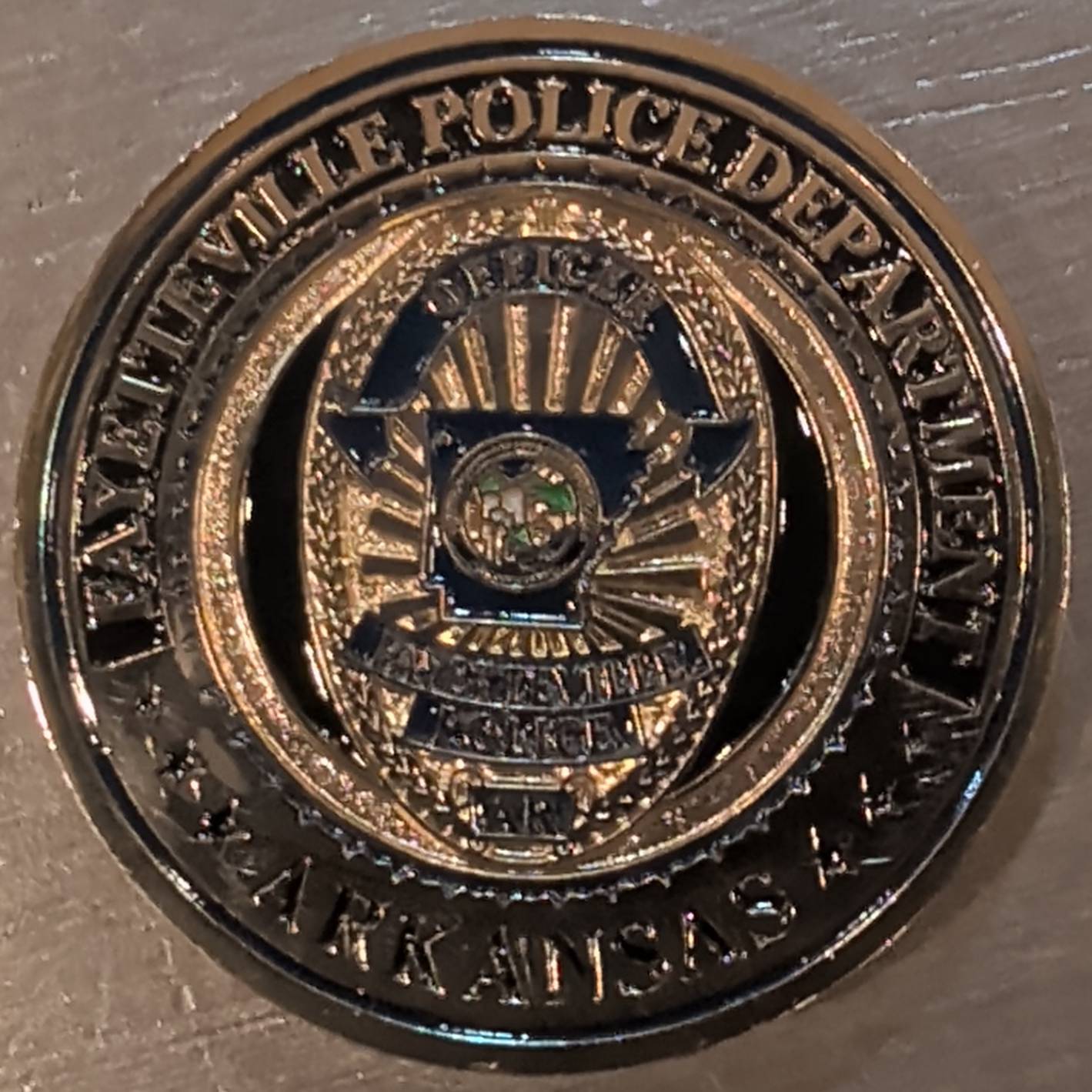 Fayetteville Police Department — front