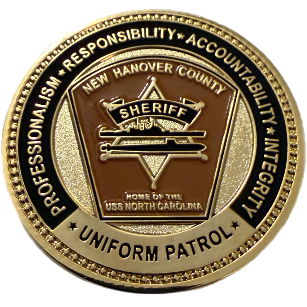 New Hanover County Sheriff’s Office - NC — back